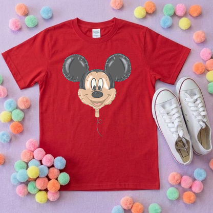 Mouse Balloon, Printed T-Shirt, Florida, Orlando, Magical World - Adults & Kids Sizes