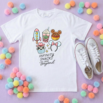 Toy Snacks, Park Life T-Shirt, Ears, Florida, Orlando, Cruise Holidays T-Shirts, Holiday Outfits - Adults & Kids Sizes - Cotton T-Shirt