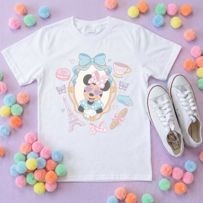 Ooh La La Minnie Park Life T-Shirt, Ears, Paris, Orlando, Holidays T-Shirts, Holiday Outfits - Adults & Kids Sizes - Cotton T-Shirt