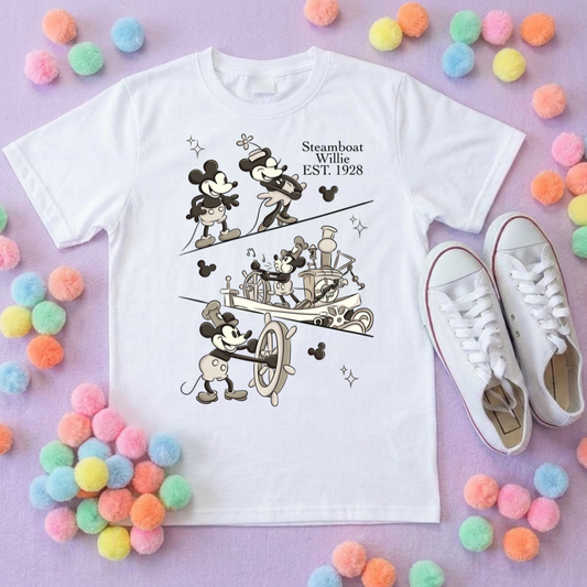 Classic Original Mouse T-Shirt, Florida, Orlando, Magical World - Adults & Kids Sizes