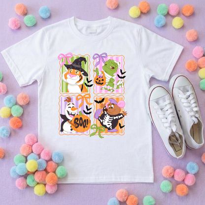 Spooky Sidekicks Park Life T-Shirt, Ears, Florida, Orlando, Cruise Holidays T-Shirts, Holiday Outfits - Adults & Kids Sizes - Cotton T-Shirt