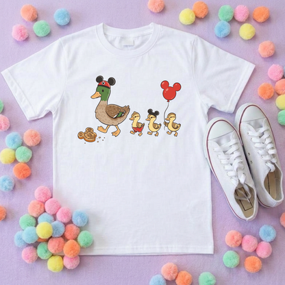 Park Ducks, Park Life T-Shirt, Ears, Florida, Orlando, Cruise Holidays T-Shirts, Holiday Outfits - Adults & Kids Sizes - Cotton T-Shirt