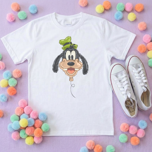 Goofy Balloon, Printed T-Shirt, Florida, Orlando, Magical World - Adults & Kids Sizes