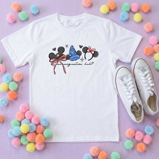 Magical Sorcerer, Some Imagination Ears T-Shirt, Florida, Orlando, Magical World - Adults & Kids Sizes