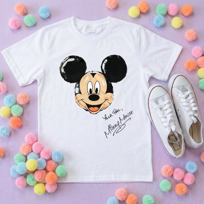 Magical Kingdom, Mouse Balloon, Printed T-Shirt, Florida, Orlando, Magical World - Adults & Kids Sizes