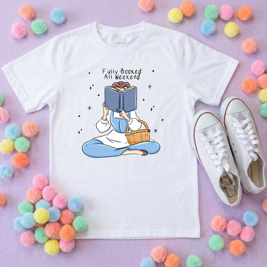 Fully Booked Belle Park Life T-Shirt, Ears, Florida, Orlando, Cruise Holidays T-Shirts, Holiday Outfits - Adults & Kids Sizes - Cotton T-Shirt