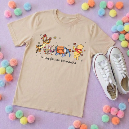 Pooh 'Ber Crew Park Life T-Shirt, Ears, Florida, Orlando, Cruise Holidays T-Shirts, Holiday Outfits - Adults & Kids Sizes - Cotton T-Shirt
