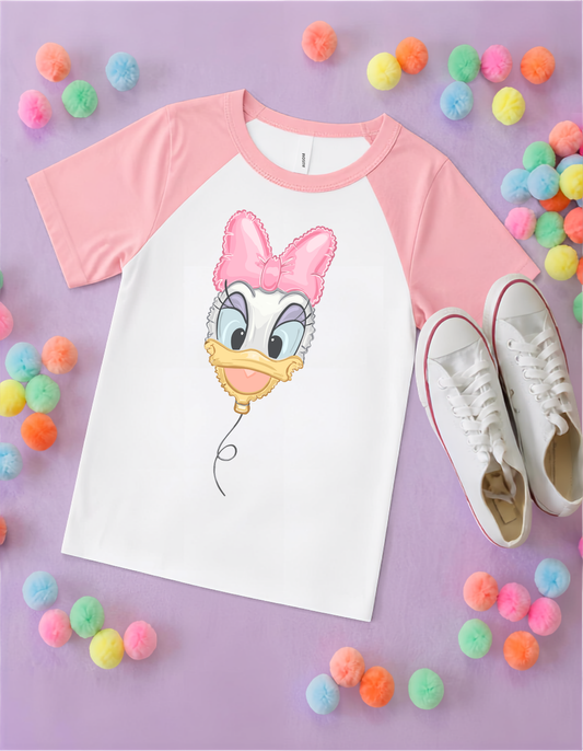 Choose Your Own Design Inspired Printed Two Colour Baby Tee, Inspired Character T-Shirts - Adults & Kids Sizes - Cotton T-Shirt
