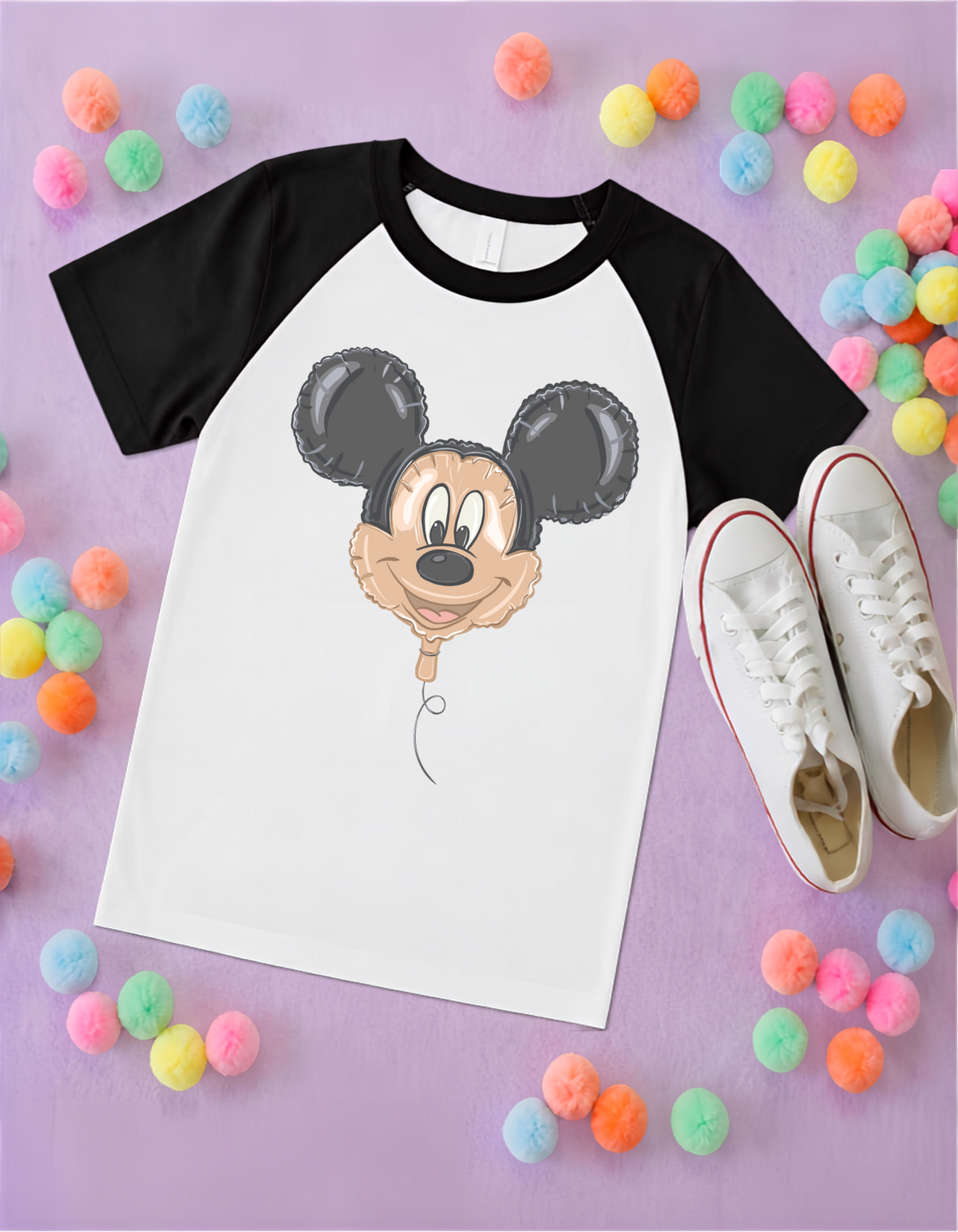 Choose Your Own Design Inspired Printed Two Colour Baby Tee, Inspired Character T-Shirts - Adults & Kids Sizes - Cotton T-Shirt