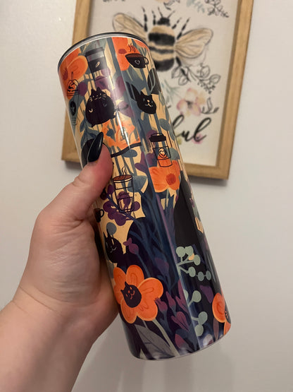 All I Need is Coffee and my Cat 20oz Tumbler ~ Hot and Cold Drinks