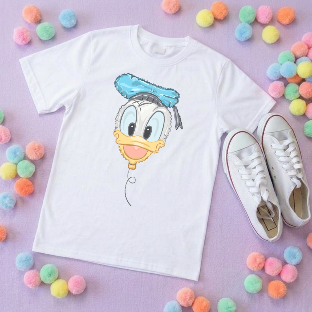 Donald Balloon, Printed T-Shirt, Florida, Orlando, Magical World - Adults & Kids Sizes