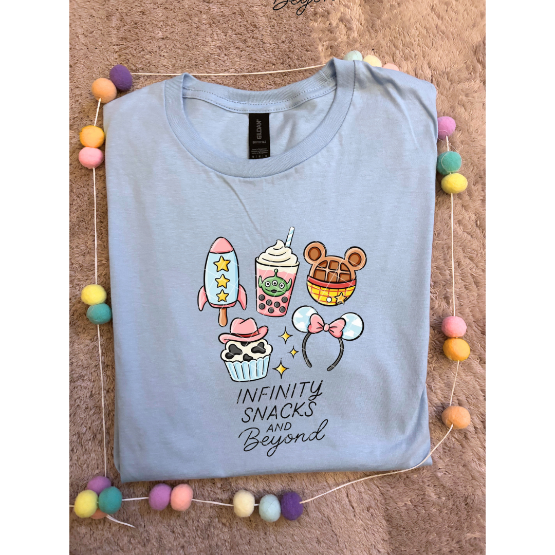Toy Snacks, Park Life T-Shirt, Ears, Florida, Orlando, Cruise Holidays T-Shirts, Holiday Outfits - Adults & Kids Sizes - Cotton T-Shirt