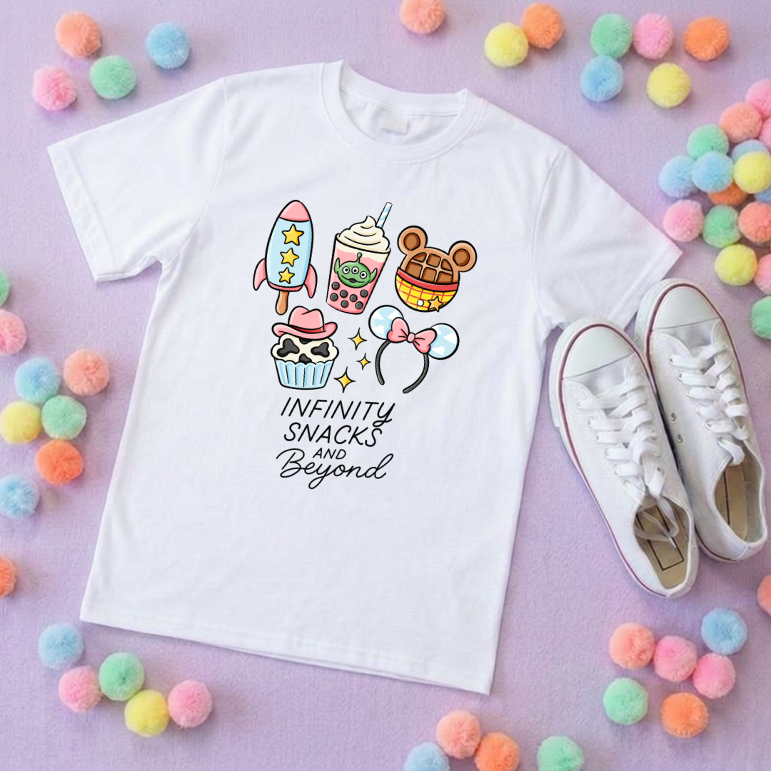 Toy Snacks, Park Life T-Shirt, Ears, Florida, Orlando, Cruise Holidays T-Shirts, Holiday Outfits - Adults & Kids Sizes - Cotton T-Shirt