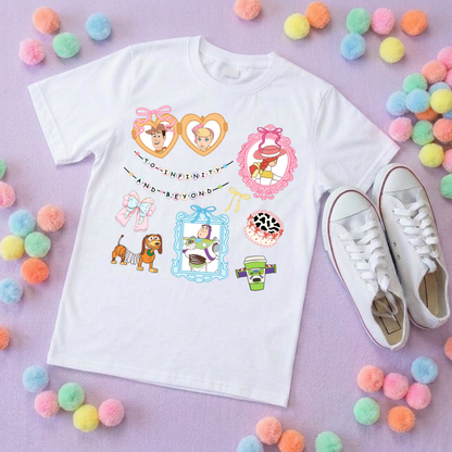 Story Toy Inspired  T-Shirt, Florida, Orlando, Bo Peep, Jessie, Buzz - Adults & Kids Sizes - Cotton T-Shirt