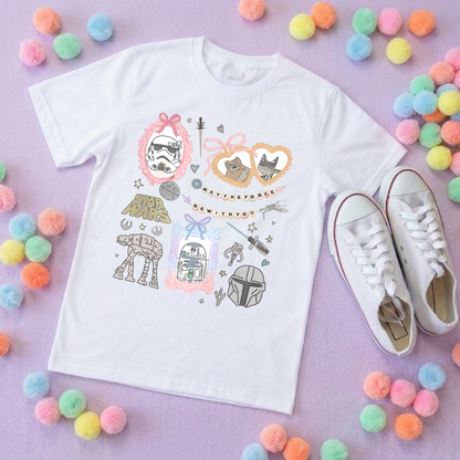 Galaxy Friends Park Life T-Shirt, Ears, Florida, Orlando, Cruise Holidays T-Shirts, Holiday Outfits - Adults & Kids Sizes - Cotton T-Shirts