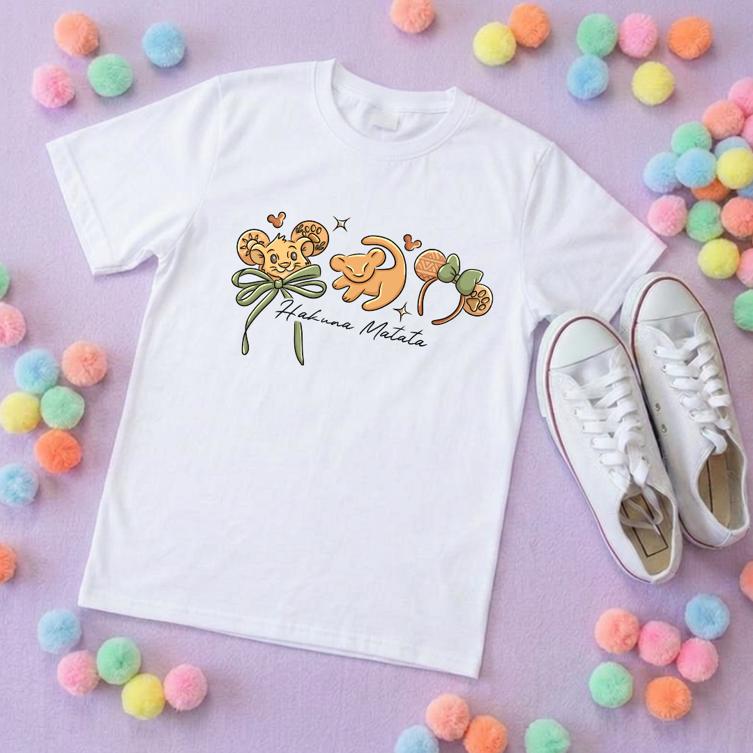 King Lion Inspired Printed Sand T-Shirt, Safari, Tree of Life, Inspired Character T-Shirts - Adults & Kids Sizes - Cotton T-Shirt