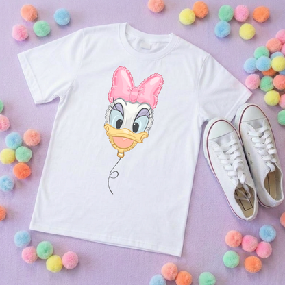 Daisy Balloon, Printed T-Shirt, Florida, Orlando, Magical World - Adults & Kids Sizes