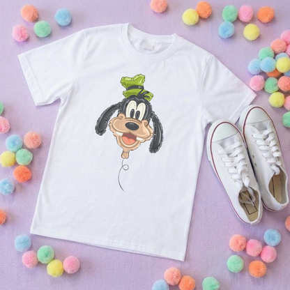 Goofy Balloon, Printed T-Shirt, Florida, Orlando, Magical World - Adults & Kids Sizes