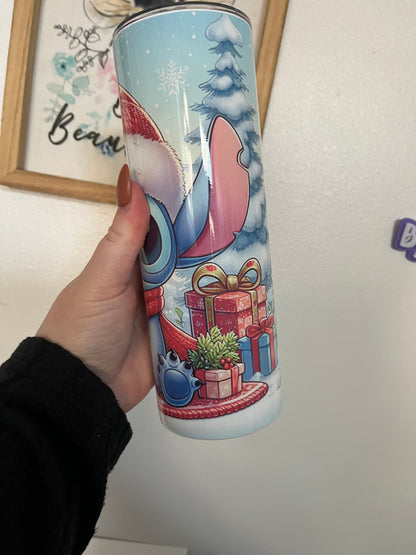 Christmas Stitch 20oz Tumbler, Hot and Cold Drinkware