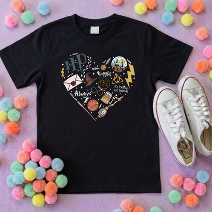 Harry Potter Inspired Printed T-Shirt, Theme Park, Orlando, Inspired Character T-Shirts - Adults & Kids Sizes - Cotton T-Shirt