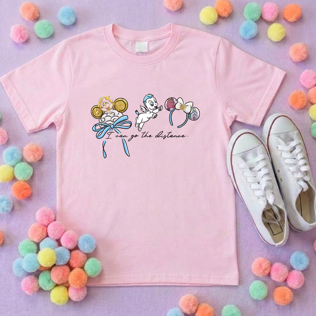 Hercules, Pegasus Inspired Printed Sand T-Shirt, Greek Gods, Muses, Hades Inspired Character T-Shirts - Adults & Kids Sizes - Cotton T-Shirt
