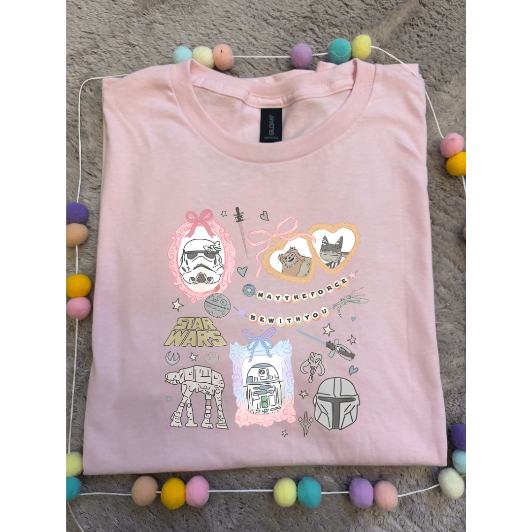 Galaxy Friends Park Life T-Shirt, Ears, Florida, Orlando, Cruise Holidays T-Shirts, Holiday Outfits - Adults & Kids Sizes - Cotton T-Shirts