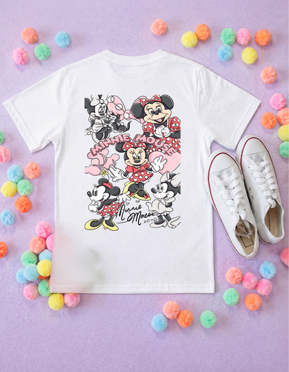 Classic Mouse Girlie Park Life T-Shirt, Ears, Florida, Orlando, Cruise Holidays T-Shirts, Holiday Outfits - Adults & Kids Sizes - Cotton T-Shirt