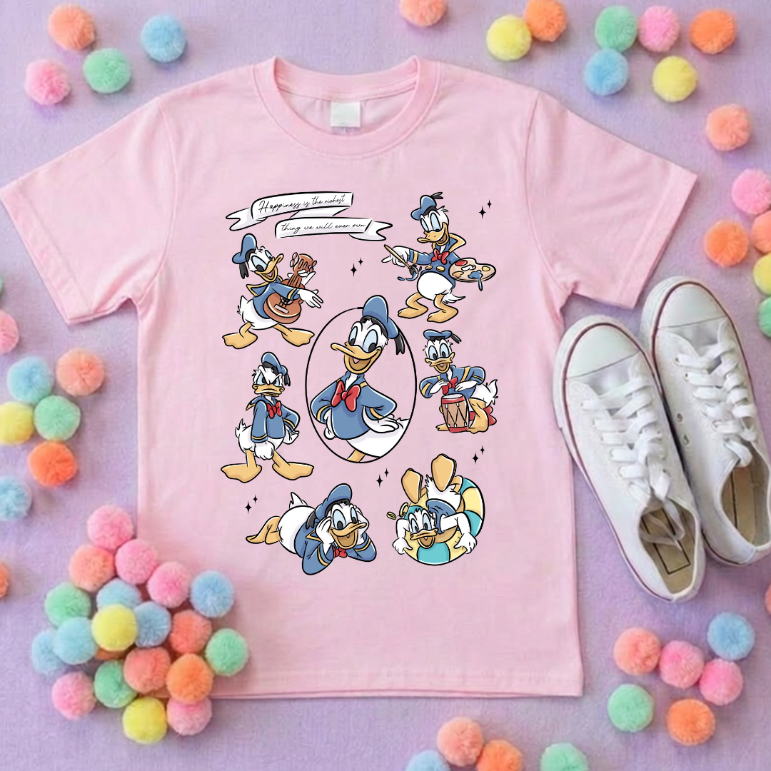 Magical Sailor Duck Full Art T-Shirt, Florida, Orlando, Magical World - Adults & Kids Sizes