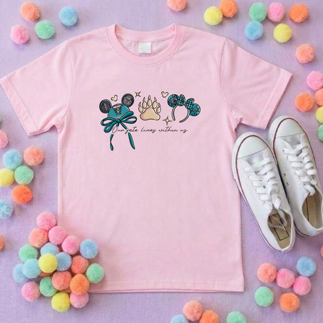 Scottish Brave Princess Inspired Printed T-Shirt, Princess Movie, Mouse Ears, Princess- Adults & Kids Sizes - Cotton T-Shirt