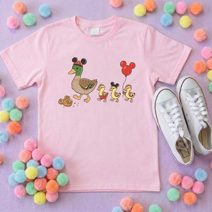 Park Ducks, Park Life T-Shirt, Ears, Florida, Orlando, Cruise Holidays T-Shirts, Holiday Outfits - Adults & Kids Sizes - Cotton T-Shirt