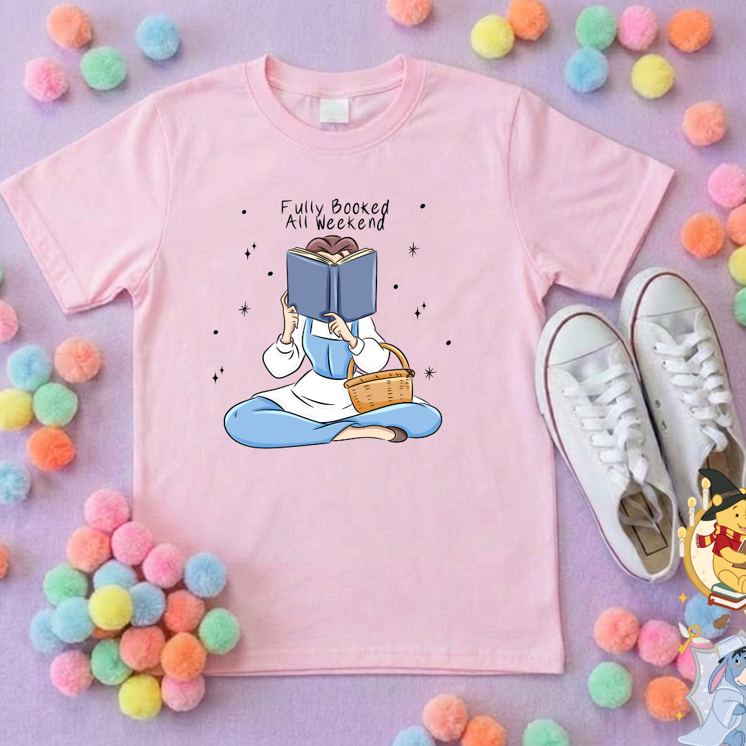 Fully Booked Belle Park Life T-Shirt, Ears, Florida, Orlando, Cruise Holidays T-Shirts, Holiday Outfits - Adults & Kids Sizes - Cotton T-Shirt