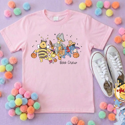 Pooh Boo Crew Too Park Life T-Shirt, Ears, Florida, Orlando, Cruise Holidays T-Shirts, Holiday Outfits - Adults & Kids Sizes - Cotton T-Shirt