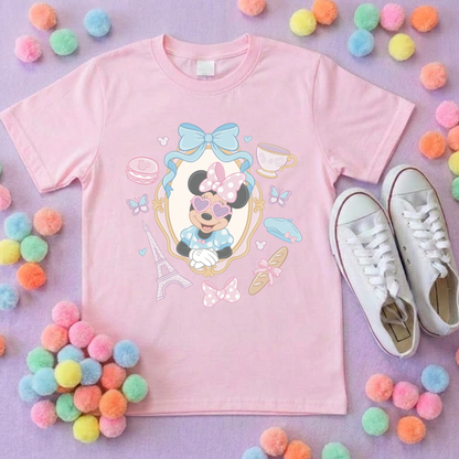 Ooh La La Minnie Park Life T-Shirt, Ears, Paris, Orlando, Holidays T-Shirts, Holiday Outfits - Adults & Kids Sizes - Cotton T-Shirt