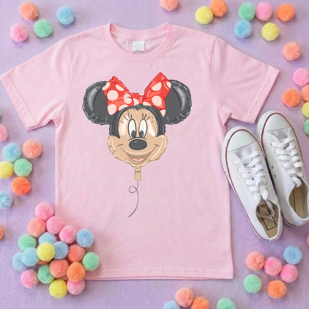 Mouse Balloon, Printed T-Shirt, Florida, Orlando, Magical World - Adults & Kids Sizes