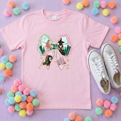 Wicked Witch Changed for Good Inspired Printed White T-Shirt, Changed for Good, Glinda, Elphaba - Adults & Kids Sizes - Cotton T-Shirt