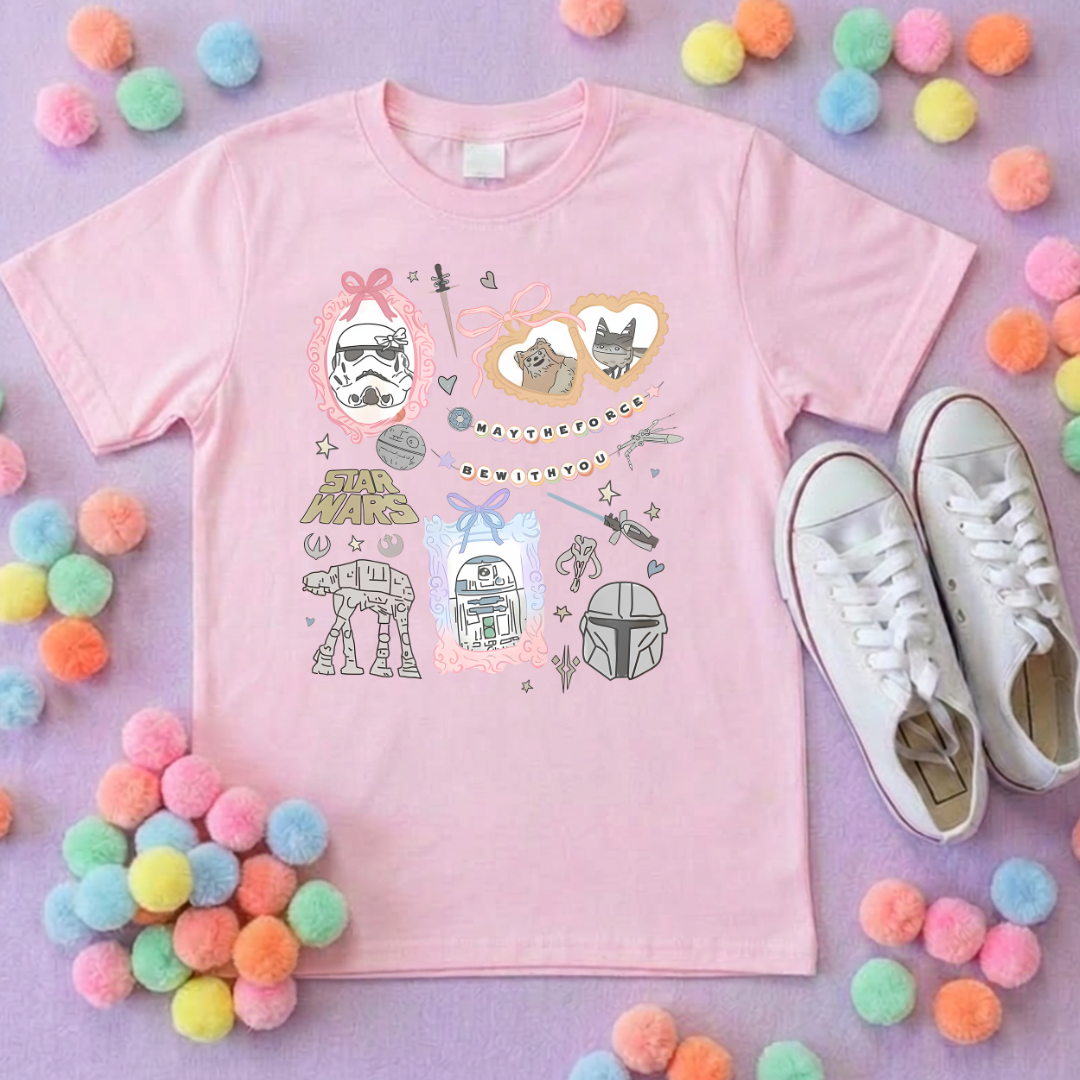 Galaxy Friends Park Life T-Shirt, Ears, Florida, Orlando, Cruise Holidays T-Shirts, Holiday Outfits - Adults & Kids Sizes - Cotton T-Shirts