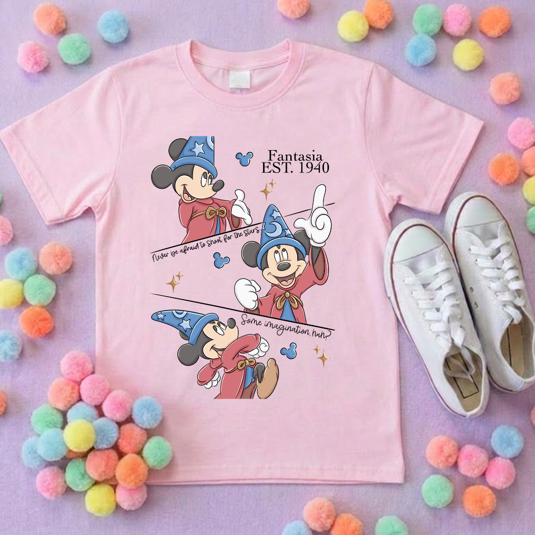 Magical Sorcerer, Some Imagination T-Shirt, Florida, Orlando, Magical World - Adults & Kids Sizes
