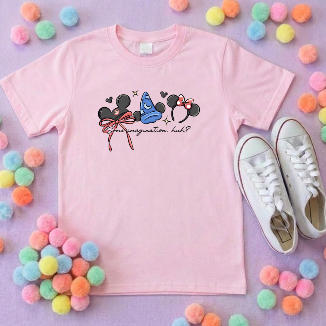Magical Sorcerer, Some Imagination Ears T-Shirt, Florida, Orlando, Magical World - Adults & Kids Sizes