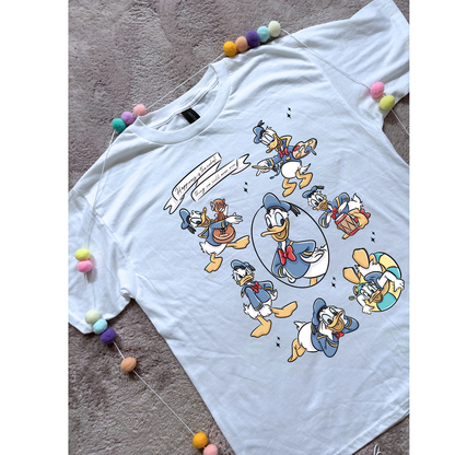 Magical Sailor Duck Full Art T-Shirt, Florida, Orlando, Magical World - Adults & Kids Sizes