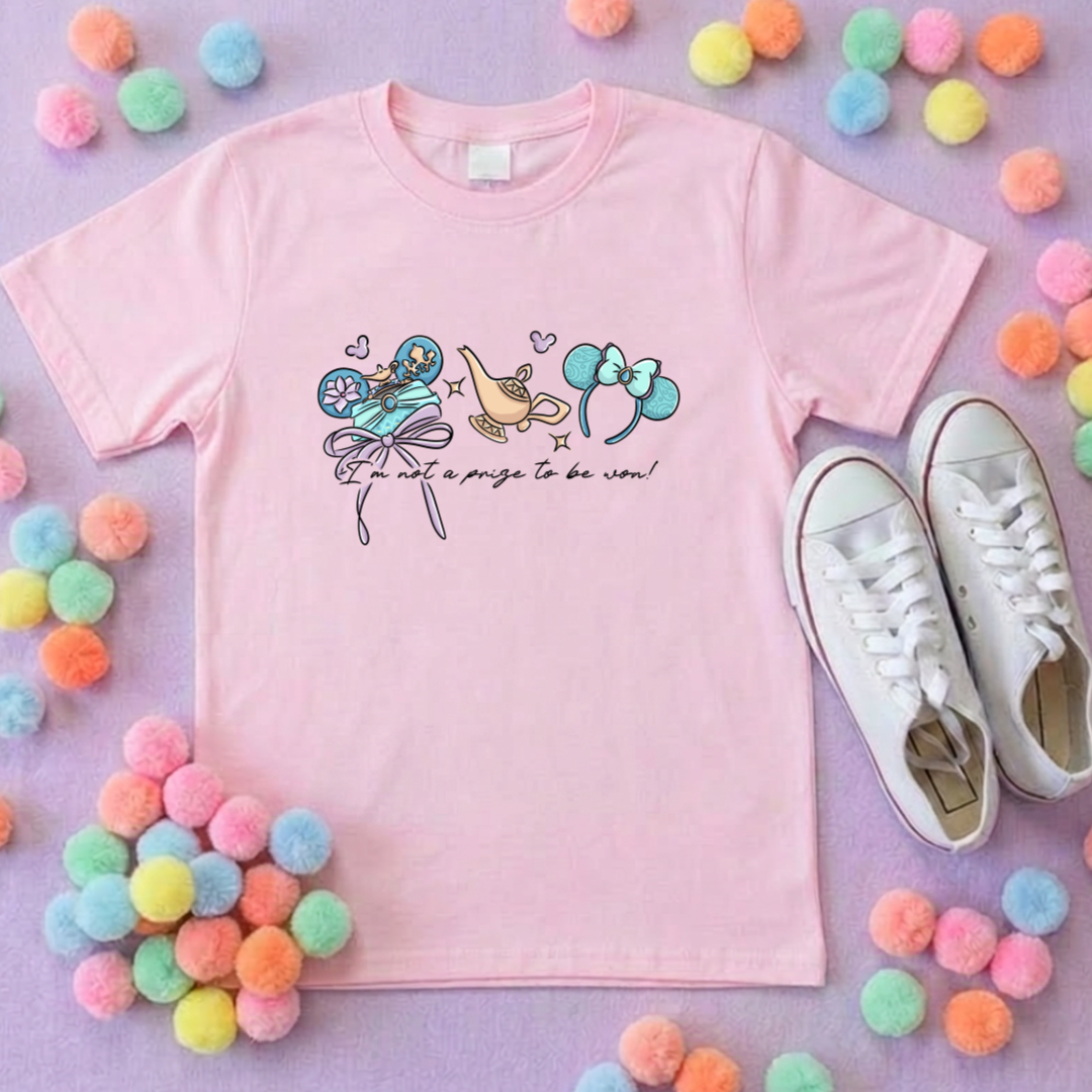 Jasmine Arabian Princess Inspired Printed T-Shirt, Princess, Magical Kingdom, Inspired Character T-Shirts - Adults & Kids Sizes - Cotton T-Shirt