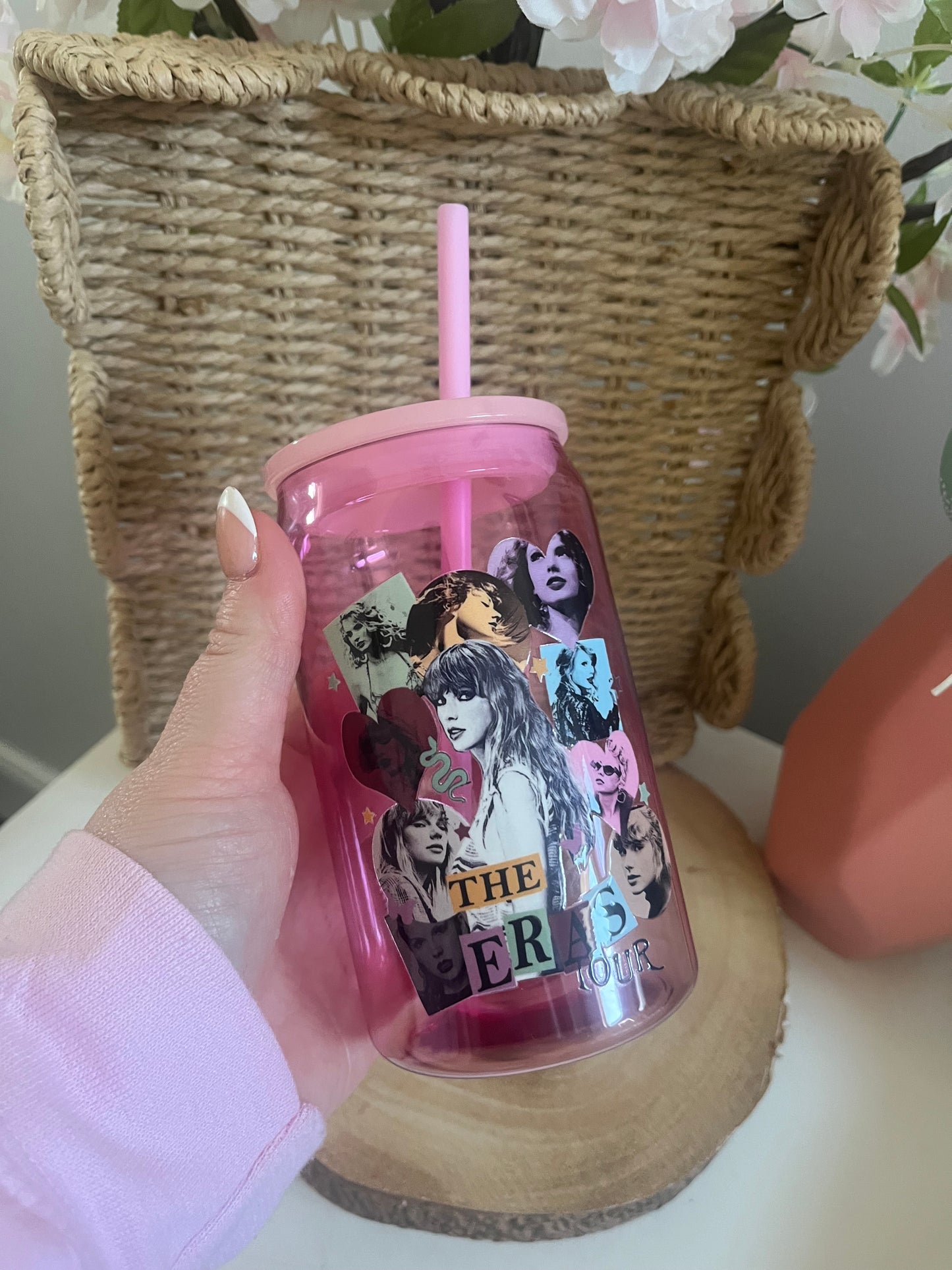 TS Swiftie Pink Plastic Children’s Cup