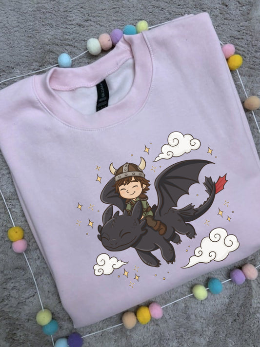 Dragon Besties Park Life Sweatshirt, Ears, Florida, Orlando, Holidays Jumper, Holiday Outfits - Adults & Kids Sizes - Fleece Cozy Sweatshirt