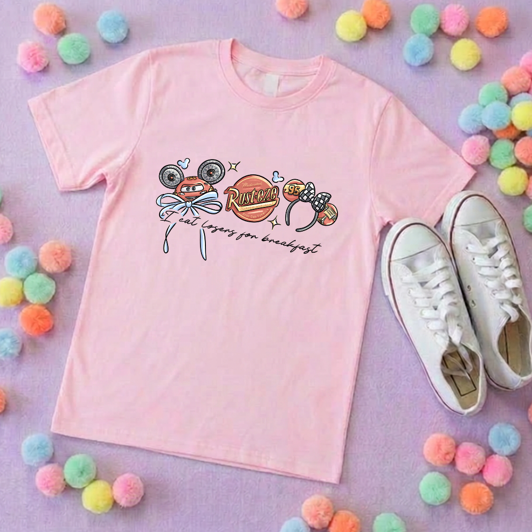 Cars Movie Inspired Printed T-Shirt, Florida, Orlando, Theme Park T-Shirts, Theme Park Outfits - Adults & Kids Sizes - Cotton T-Shirt