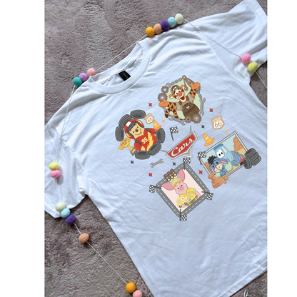 Cars Besties Park Life T-Shirt, Ears, Florida, Orlando, Cruise Holidays T-Shirts, Holiday Outfits - Adults & Kids Sizes - Cotton T-Shirt