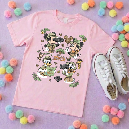 Animal Kingdom Full Art Park Life T-Shirt, Ears, Florida, Orlando, Cruise Holidays T-Shirts, Holiday Outfits - Adults & Kids Sizes - Cotton T-Shirt (Copy)