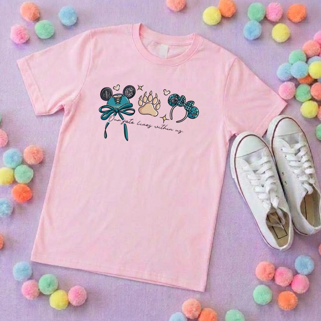 Scottish Brave Princess Inspired Printed T-Shirt, Princess Movie, Mouse Ears, Princess- Adults & Kids Sizes - Cotton T-Shirt