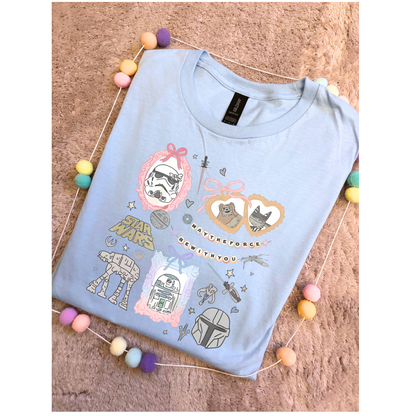 Galaxy Friends Park Life T-Shirt, Ears, Florida, Orlando, Cruise Holidays T-Shirts, Holiday Outfits - Adults & Kids Sizes - Cotton T-Shirts