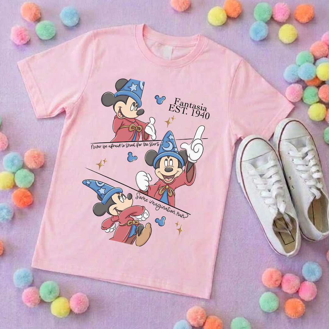 Magical Sorcerer, Some Imagination T-Shirt, Florida, Orlando, Magical World - Adults & Kids Sizes