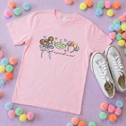 Story Toy Inspired Ears T-Shirt, Florida, Orlando, Bo Peep, Jessie, Buzz - Adults & Kids Sizes - Cotton T-Shirt