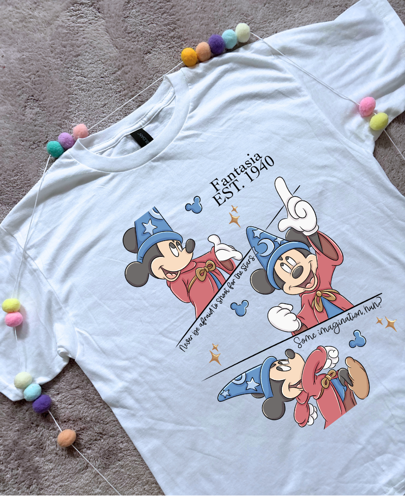 Magical Sorcerer, Some Imagination T-Shirt, Florida, Orlando, Magical World - Adults & Kids Sizes